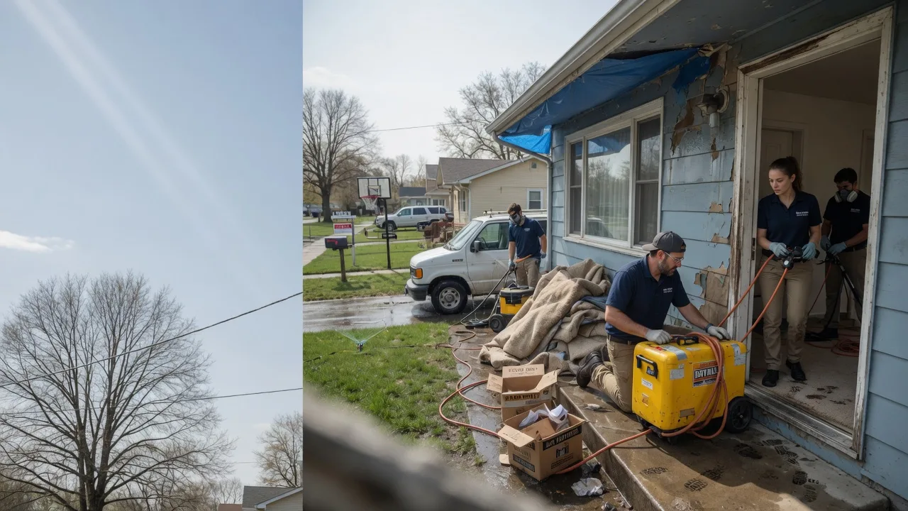 Basement Flood Cleanup in House Springs, MO near me